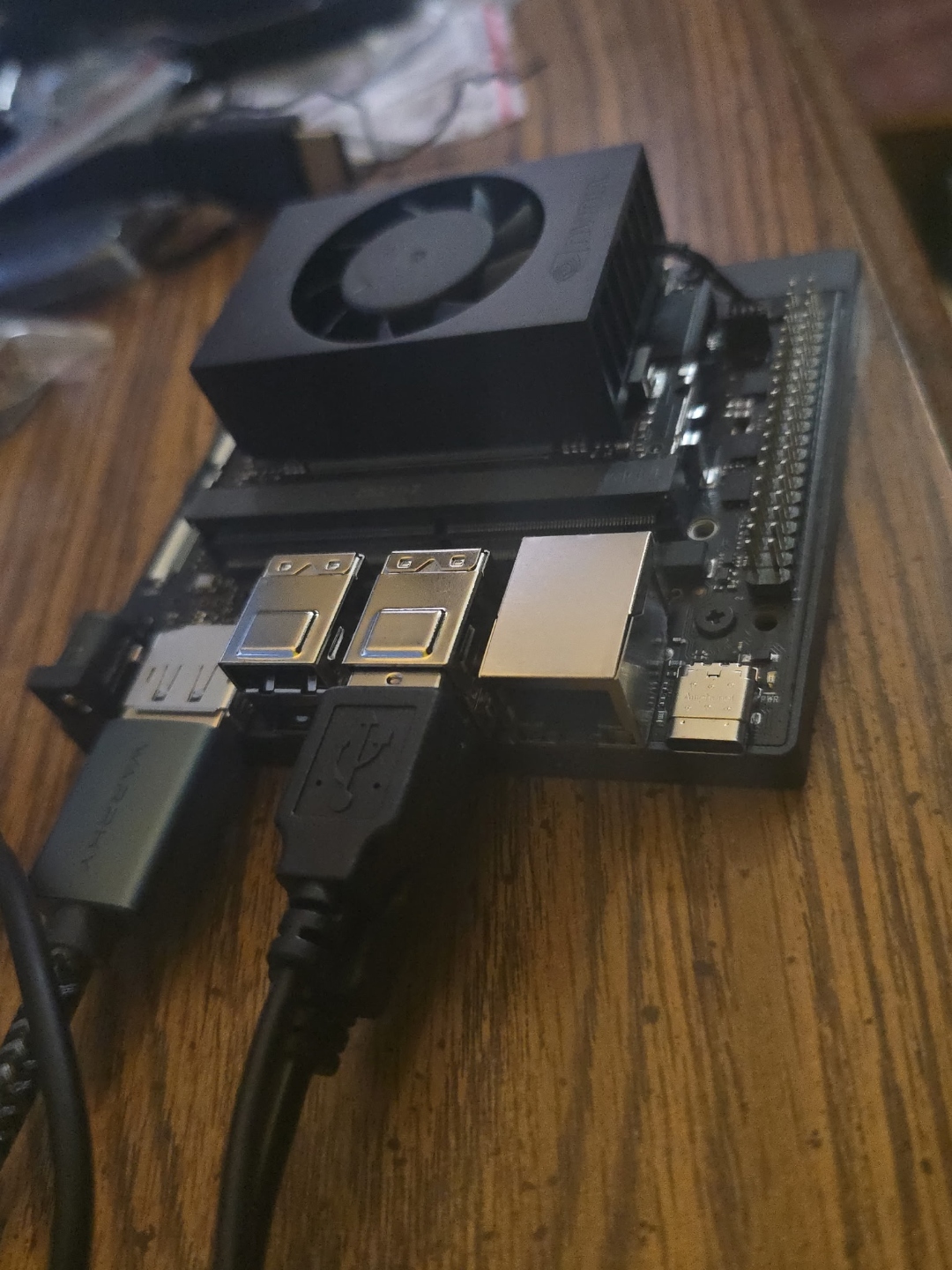 NVIDIA Jetson board used inside the Endexia system.